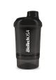 Nano Smart Shaker Transparente Biotech Preto - 300 + 150ml